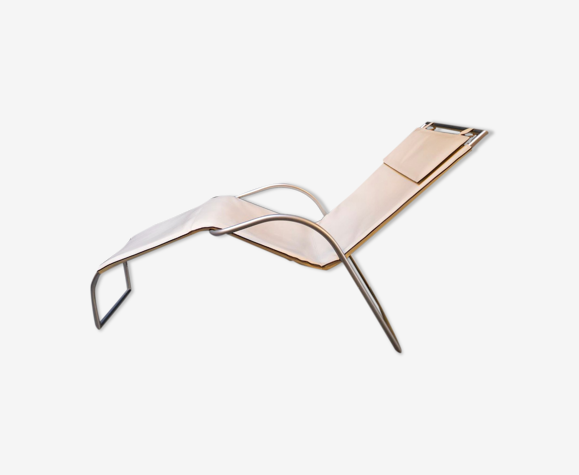 Méridienne chaise longue cuir