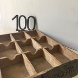 Workshop with 9 compartments locker