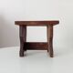 Ancient primitive milking stool