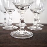 Set of 6 wine glasses