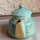 Theiere peppermint two cups / vintage