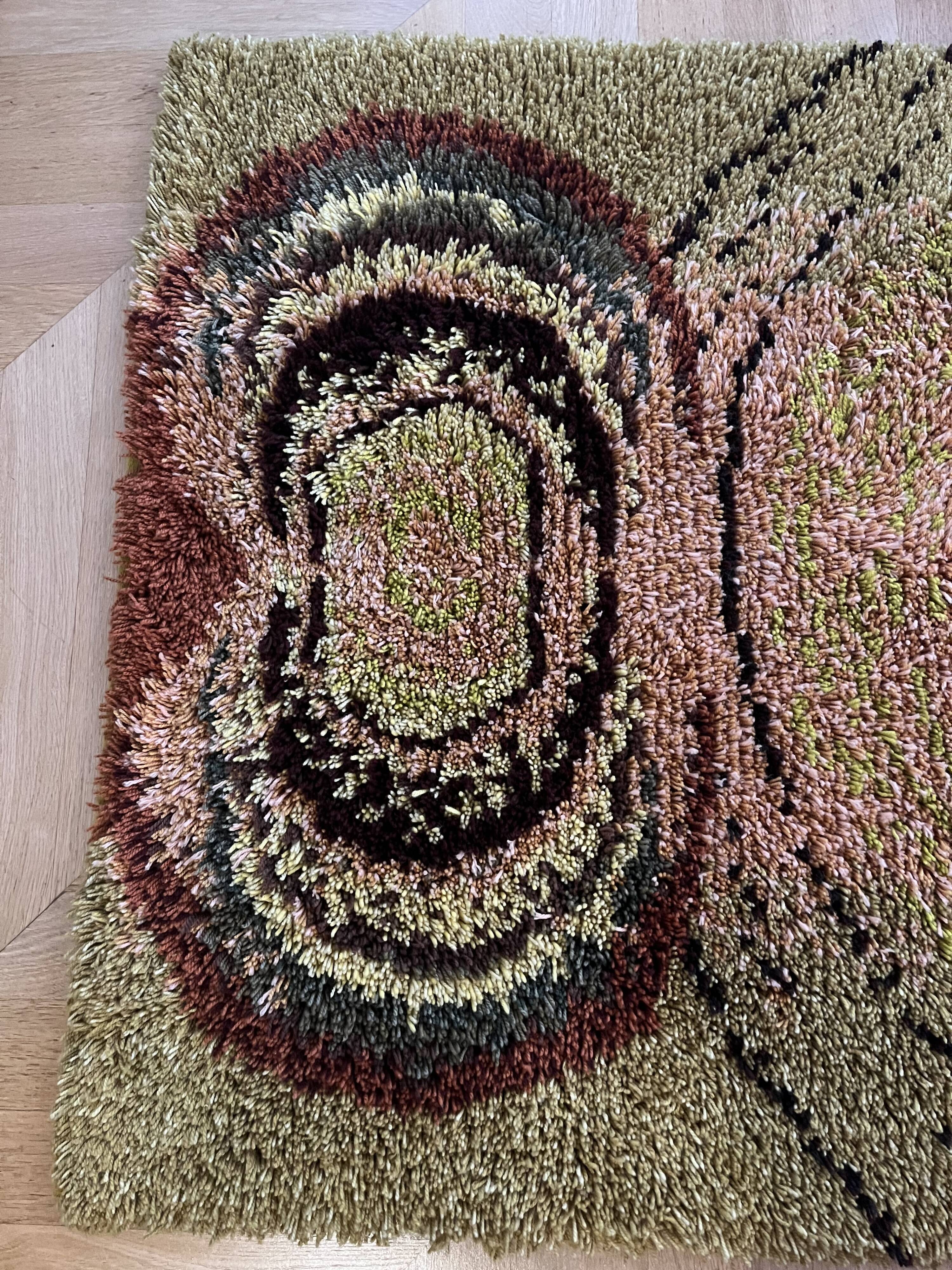 Vintage Scandinavian rug