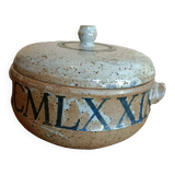Stoneware tureen and/or vegetable bowl