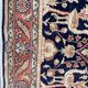 Vintage Sino Hereke silk rug 94x154 cm