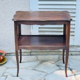 Dessert vintage shelf with curved legs