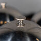 Suite de 8 cloches en inox service de table XXe