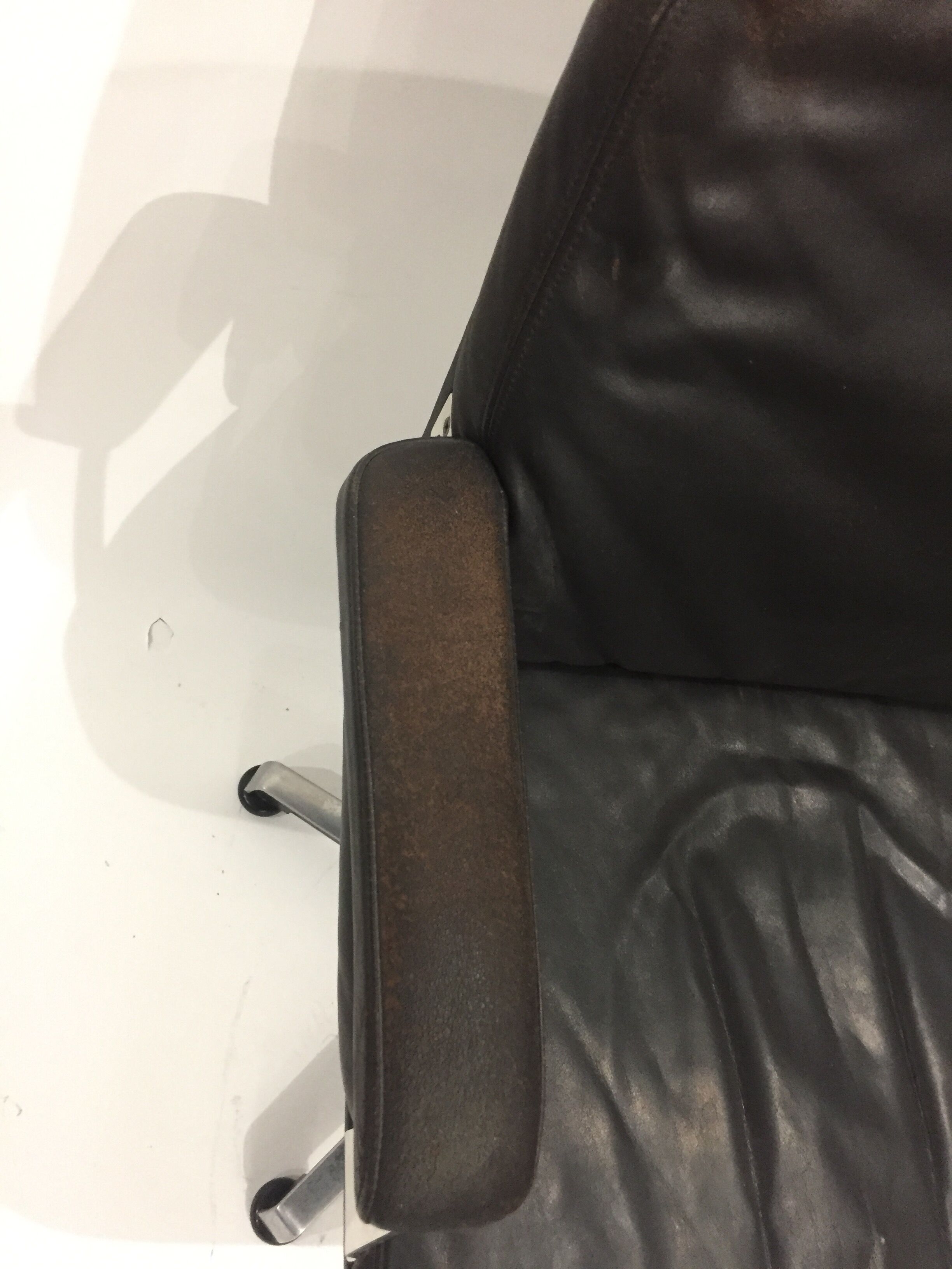 Leather office chair