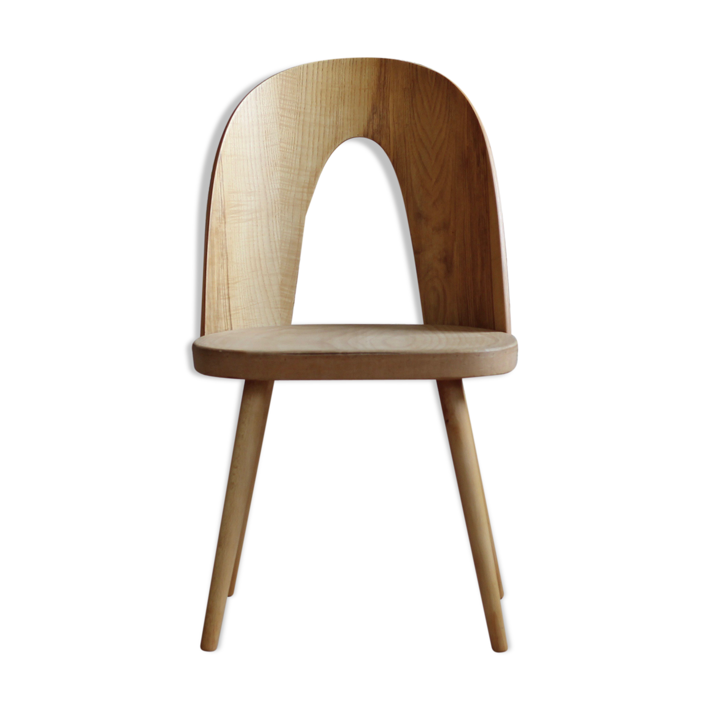 Ensemble de 10 chaises conçues par A. Suman, design tchèque, années 1960