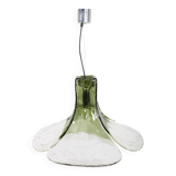 LS 185 pendant light by Carlo Nason for Mazzega, Italy, 1970s