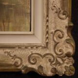 Landscape painting signed A. Corradi, 1950s