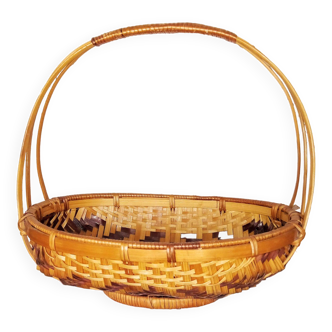 Vintage wicker basket