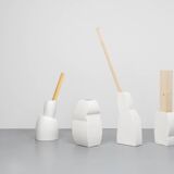 Rockley vases by George J. Sowden edition Driade circa 1980