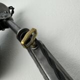 Antique bauhaus accordion wall lamp