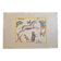 La Roche Laffitte (Born in 1943) - Watercolour drawing on silk - Unicorn