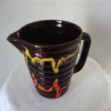 Vintage ceramic pitcher from Poët-Laval