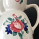 Old ceramic teapot Digoin and Sarreguemine