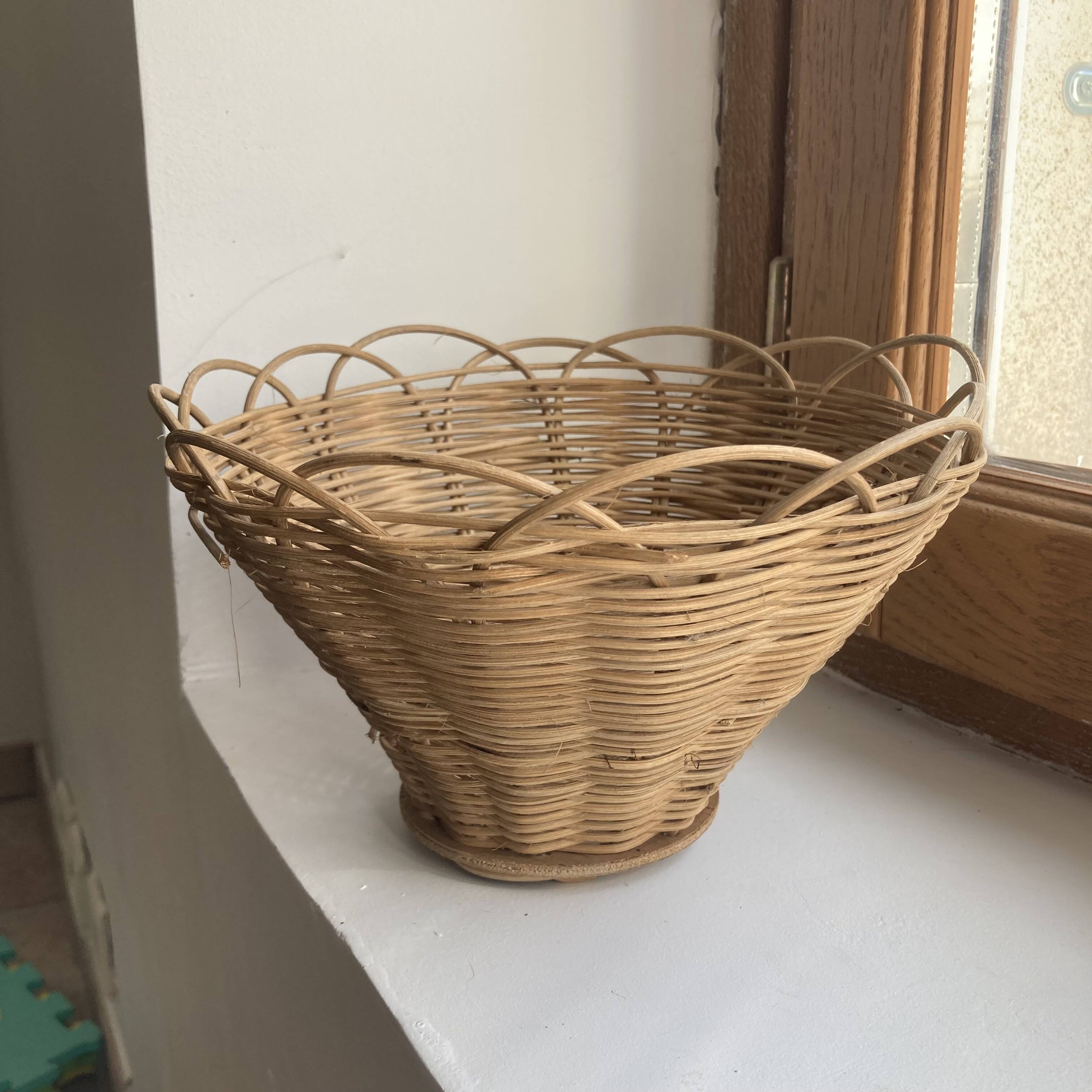 Basket - vintage wicker basket