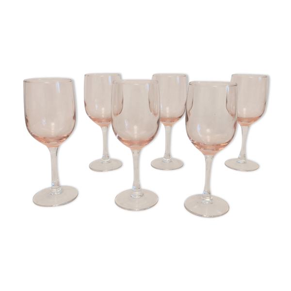 6 verres à pied luminarc