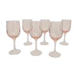 6 verres à pied luminarc
