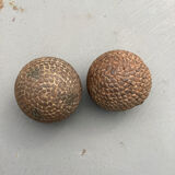Pair of pétanque balls XIX