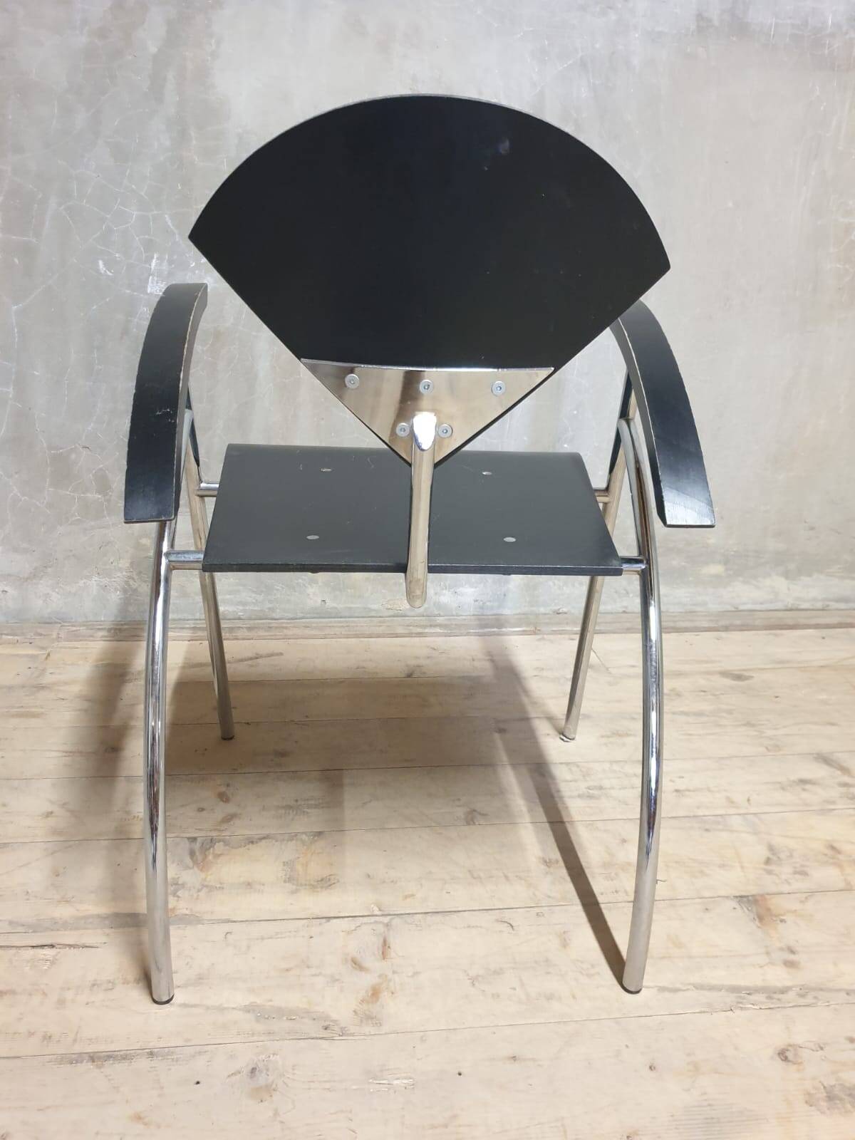 Postmodern Armchair, Stol Kamnik Style, 1990s, Slovenia
