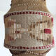Hanging in macramé and vintage wool, 70s