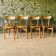 Set of 4 bistro chairs