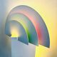 Large Geometric Model 6688 'No Neon' Wall Lamps By Olle Andersson For Boréns, Sweden 1980S