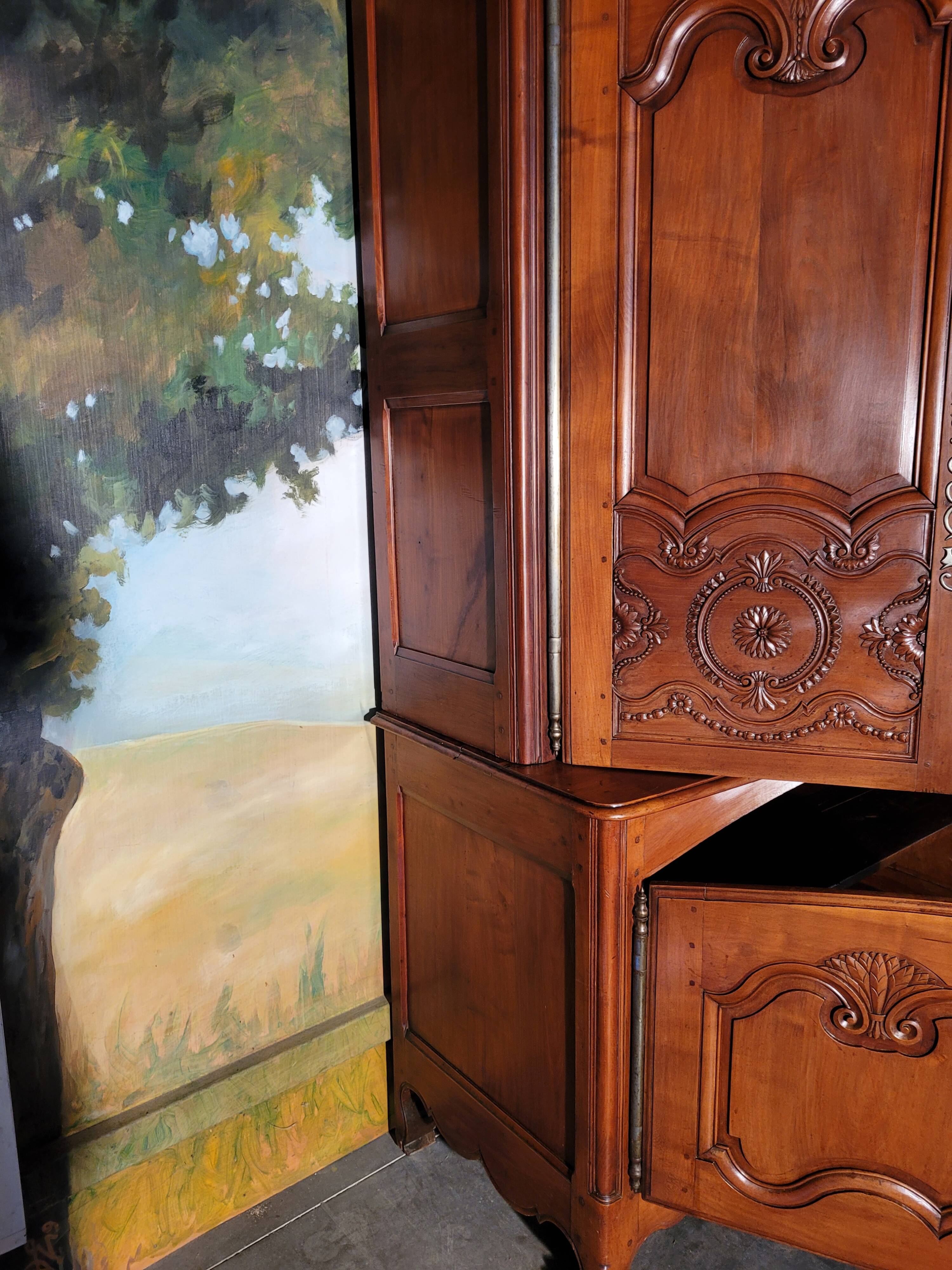 Buffet two bodies Louis XV period