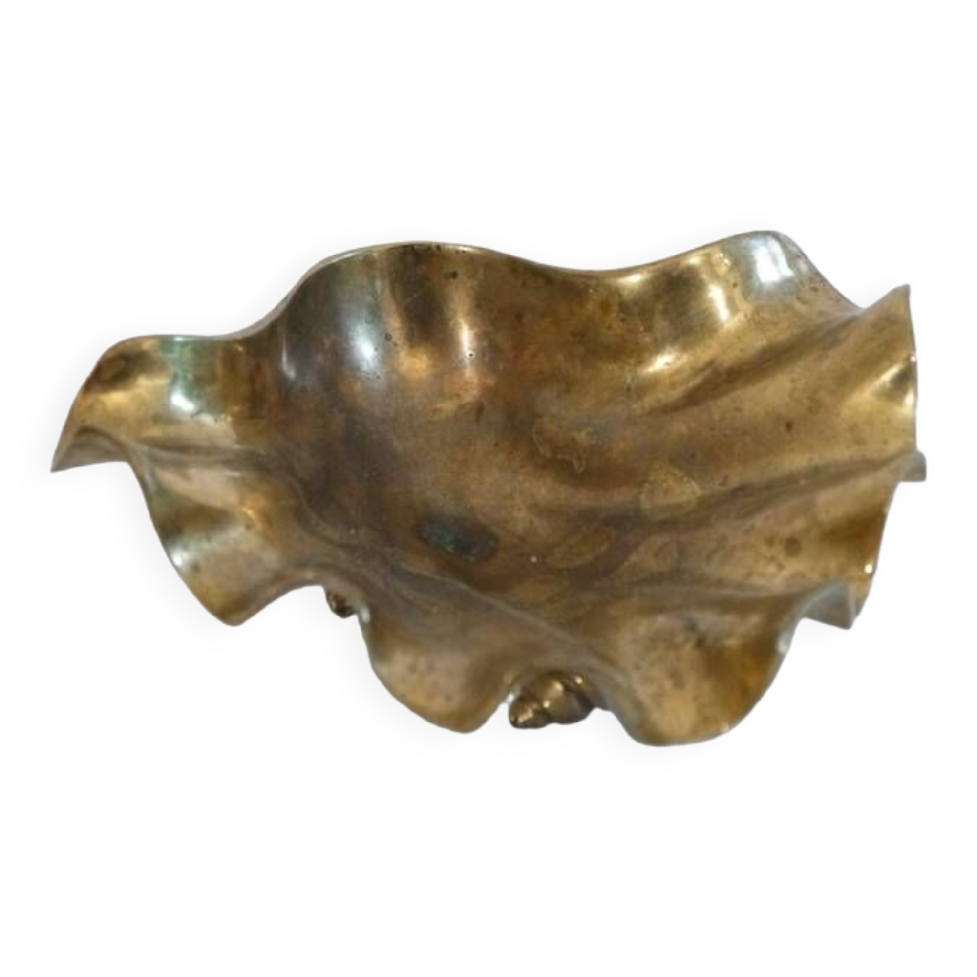 Vintage brass empty pocket 1960