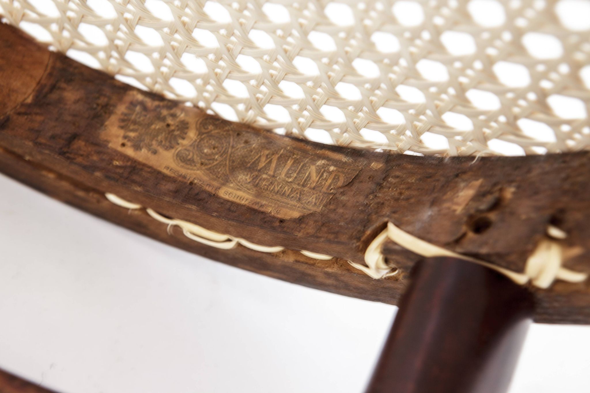 Vintage Bentwood Desk Chair, 1930s-1950s, Mundus, Austria