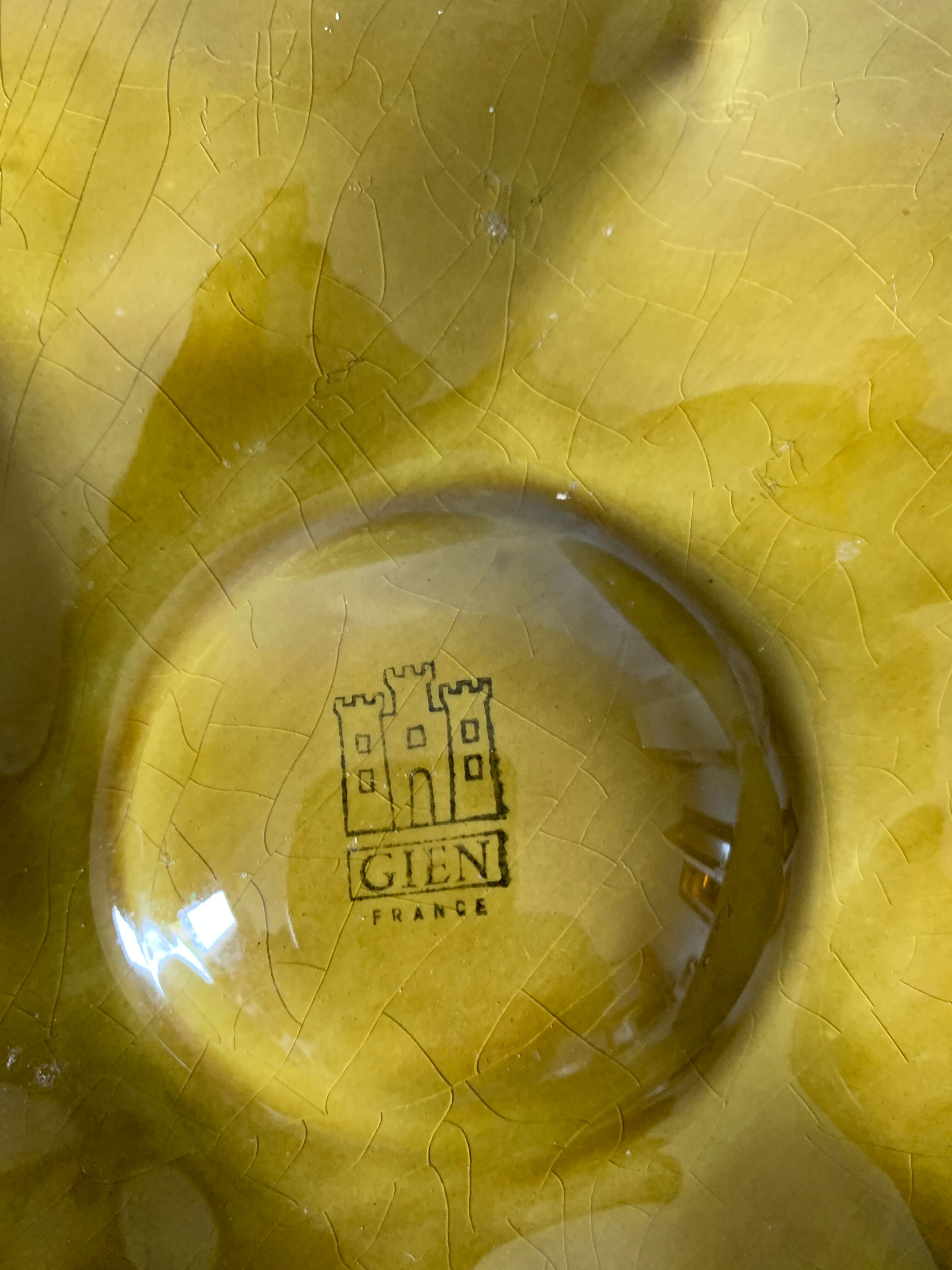 Oyster plates slurry Gien