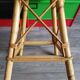 Vintage rattan stool
