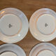 Set of 6 dessert or bread plates - 17 cm - vintage Bareuther