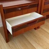 Pair of Scandinavian style bedside tables