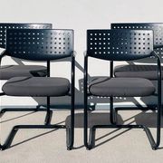 Set of 4 Visavis chairs by Antonio Citterio for Vitra. Vintage 90s.
