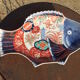 Imari dish in the shape of fish 41 x 26cm