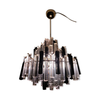 Venini two-tone chandelier Glass murano