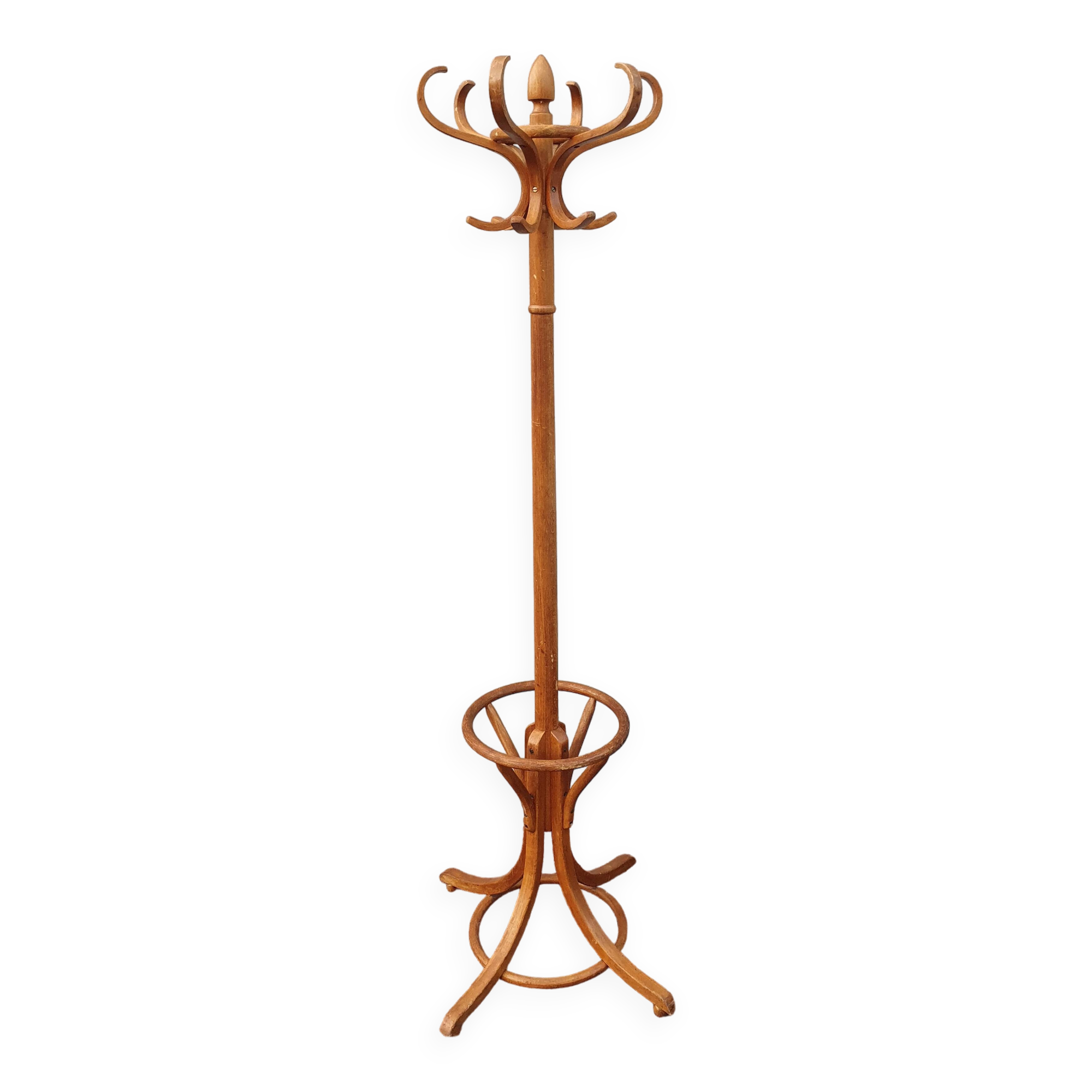 Vintage parrot coat rack