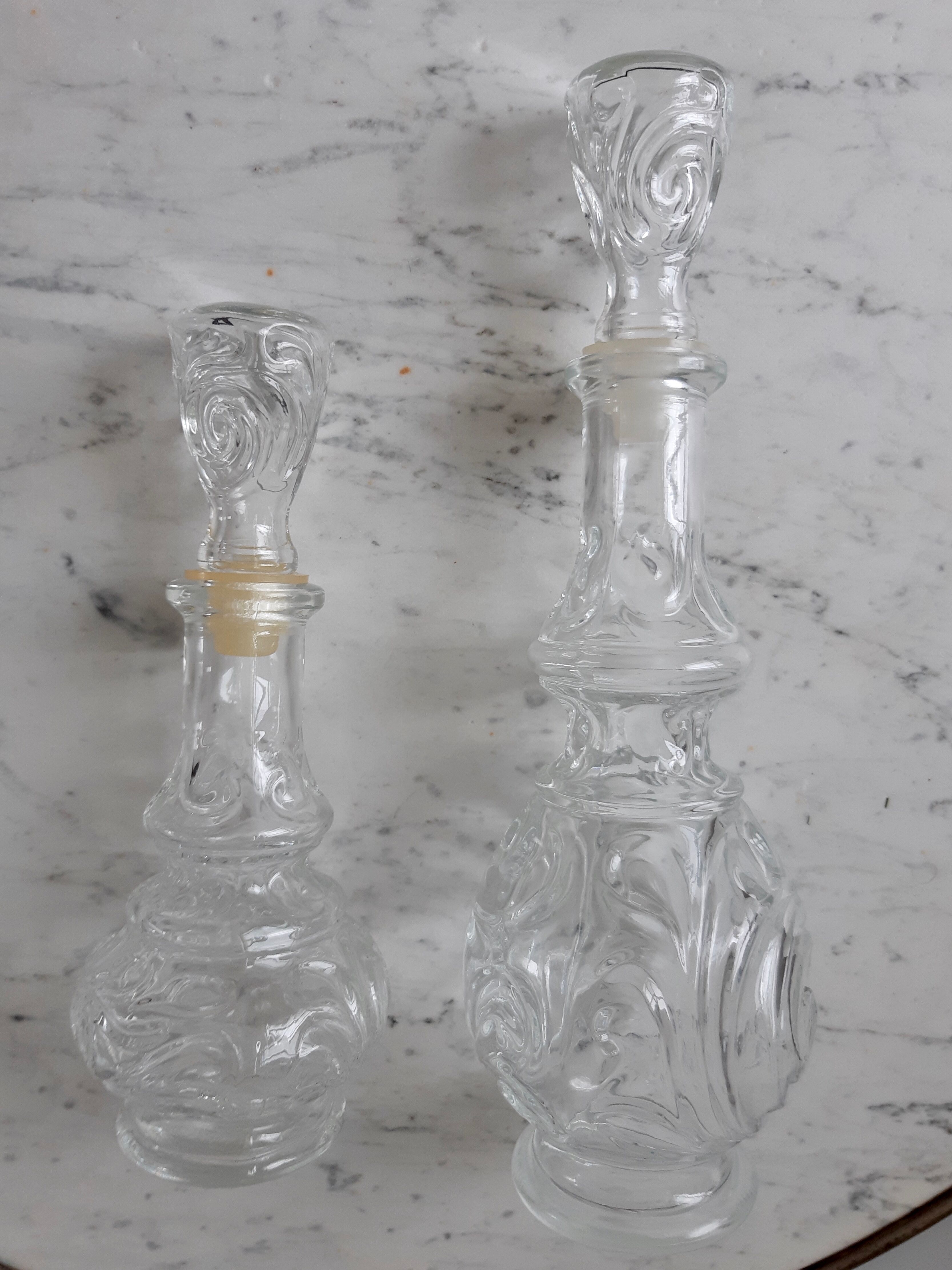 Duo of 70s decanters
