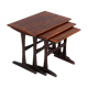 Mid-century danish rosewood pull out tables, 1960s
