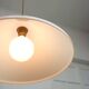 Elpis Pendant by Luigi Massoni for Guzzini in Plexiglass & Brass, 1970s