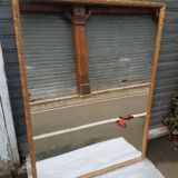 Miroir doré de style Louis XV 146 cm x 110 cm