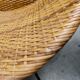 Paire de fauteuils en rotin tressé