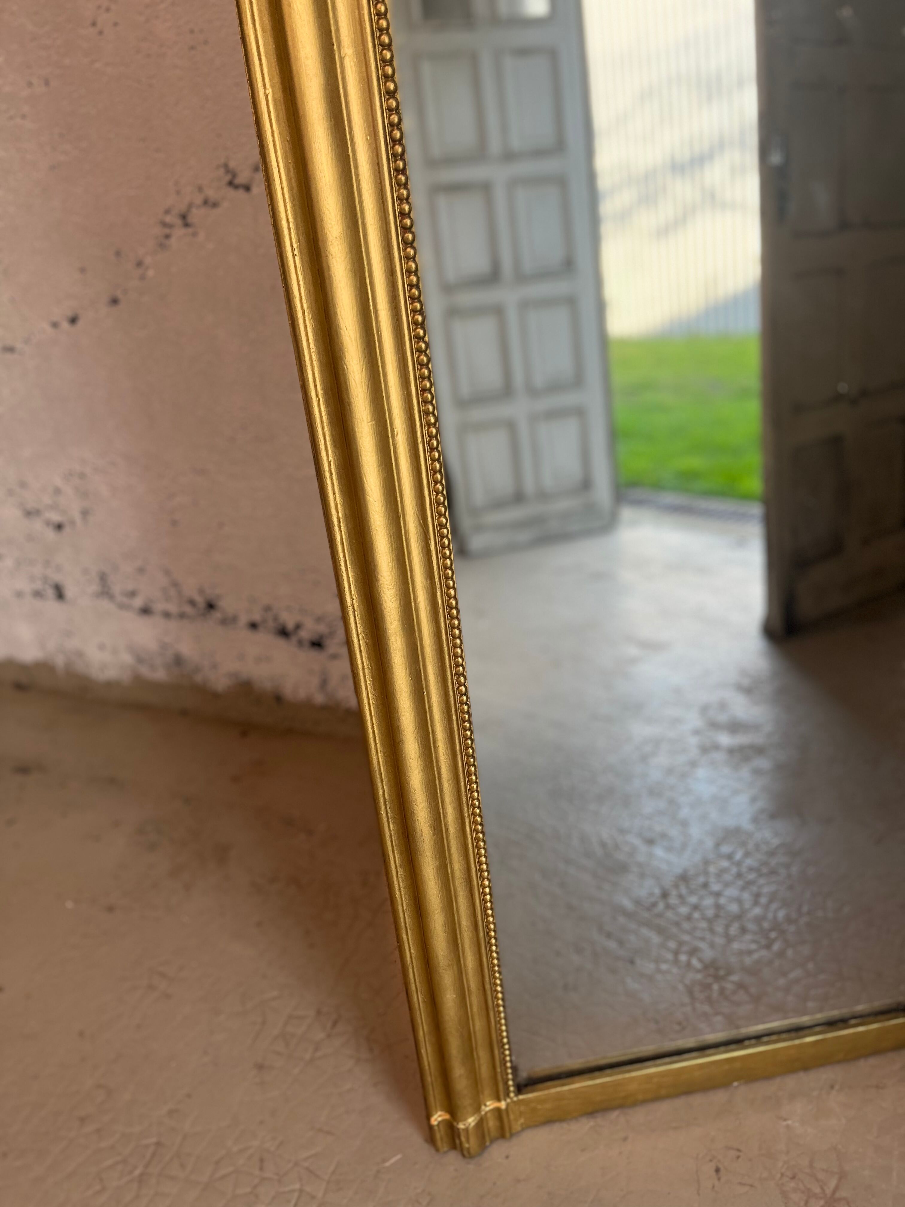 Large old mirror louis Philippe 148x98