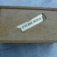 Vintage Staunton chess set in solid boxwood – Size 2 in its box.