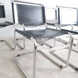 Lot de 6 chaises B33 par Marcel Breuer