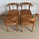 Lot 4 chaises