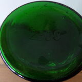 Bocal ancien en verre vert