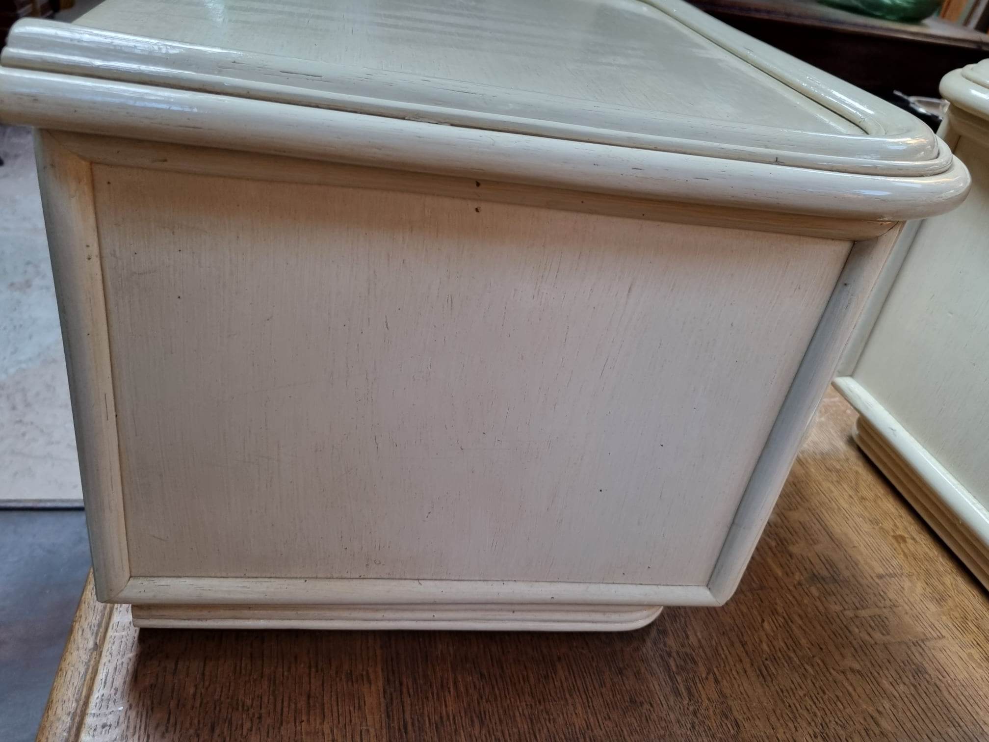 Pair of vintage bedside tables